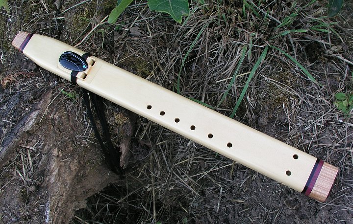 Alaskan Yellow Cedar Duel Drone Flute